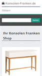 Mobile Screenshot of konsolen-franken.de