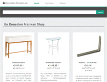 Tablet Screenshot of konsolen-franken.de